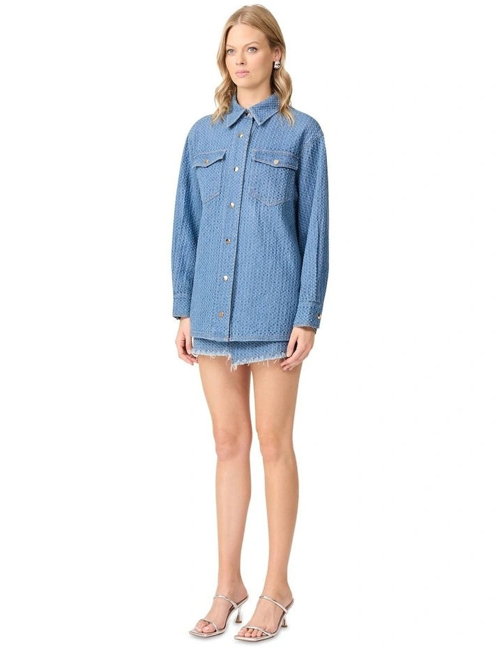Lyra Shirt -Mid Blue