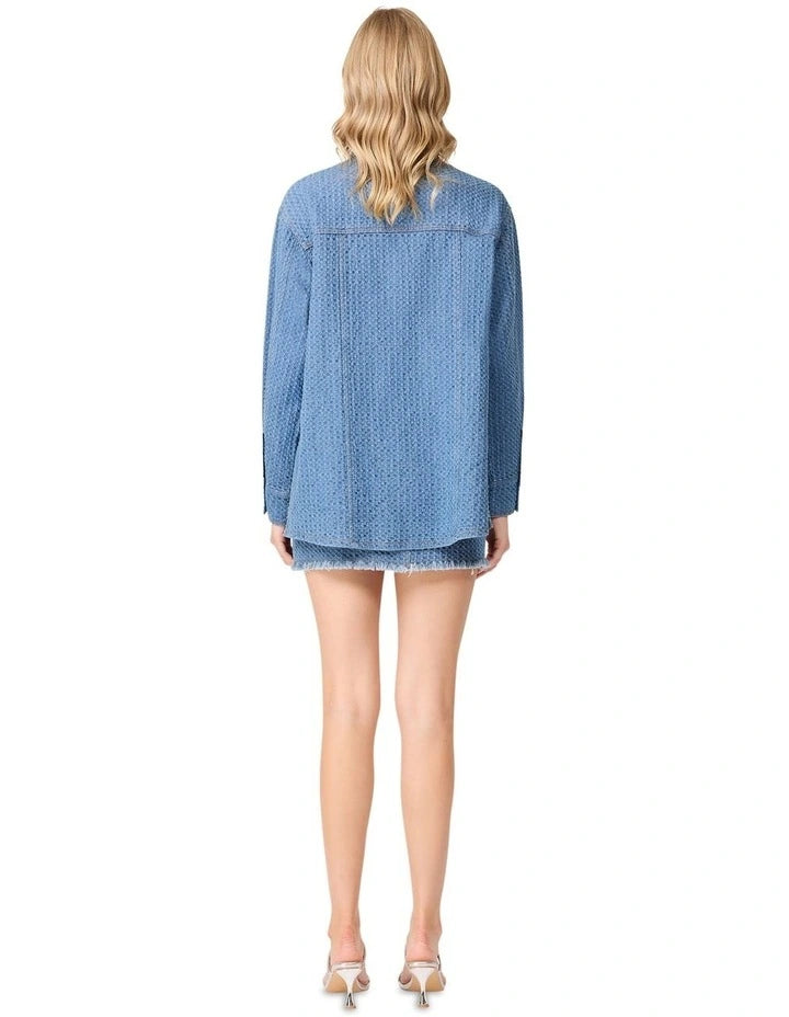 Lyra Shirt -Mid Blue