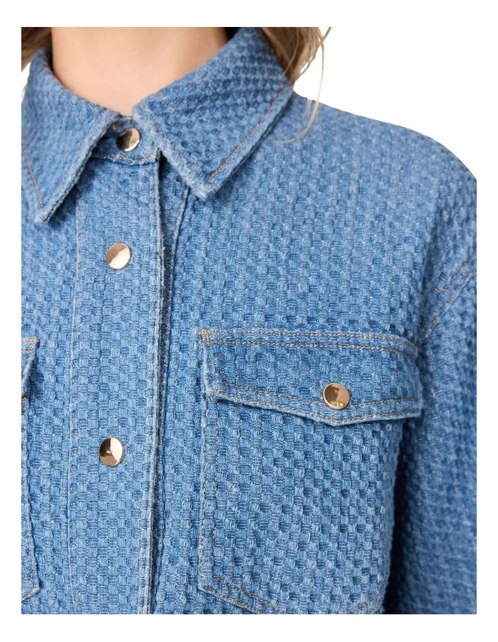 Lyra Shirt -Mid Blue