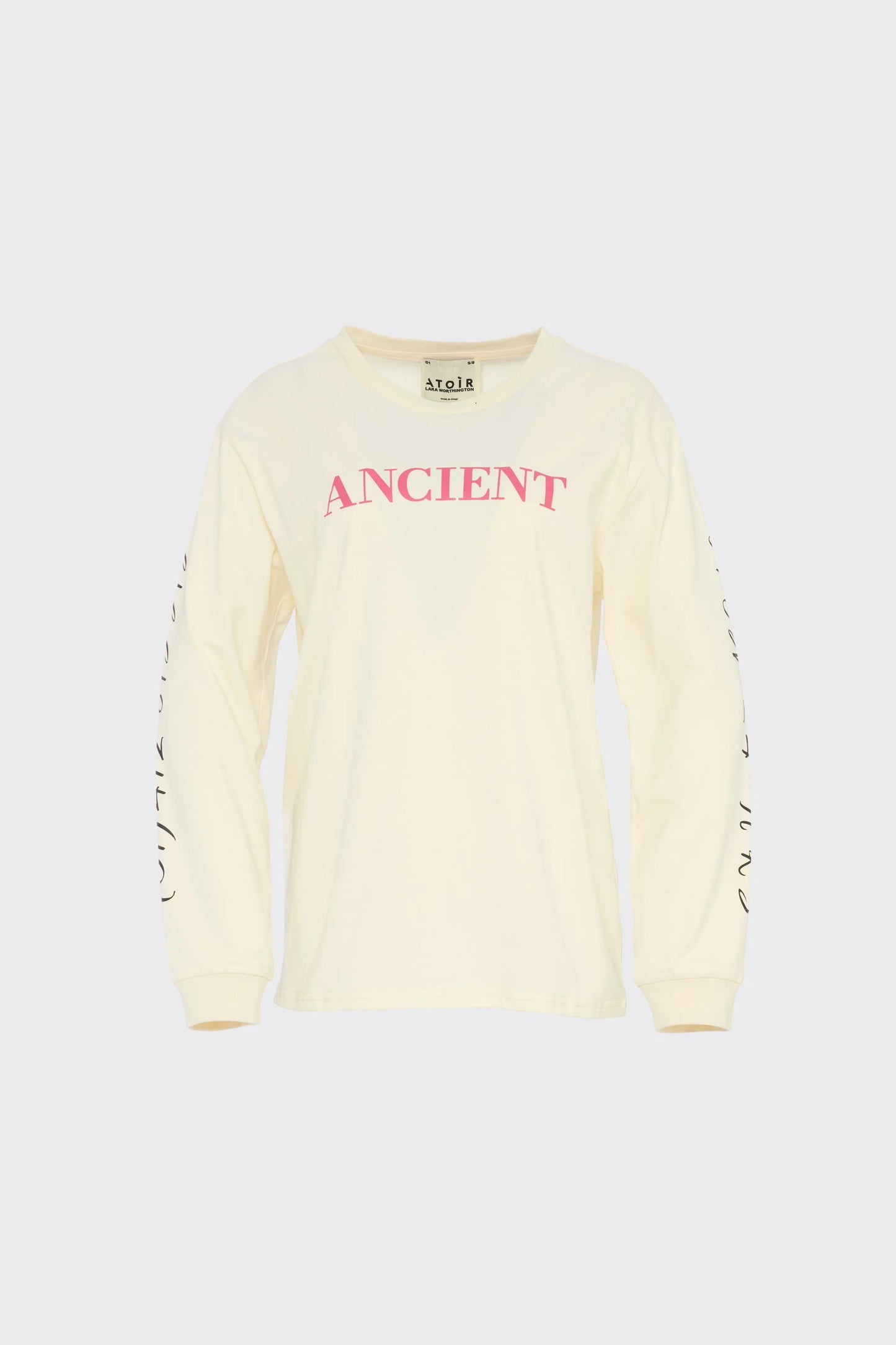 ATOIR X LARA 001 LONG SLEEVE T-SHIRT - VANILLA - Leela Rose Boutique