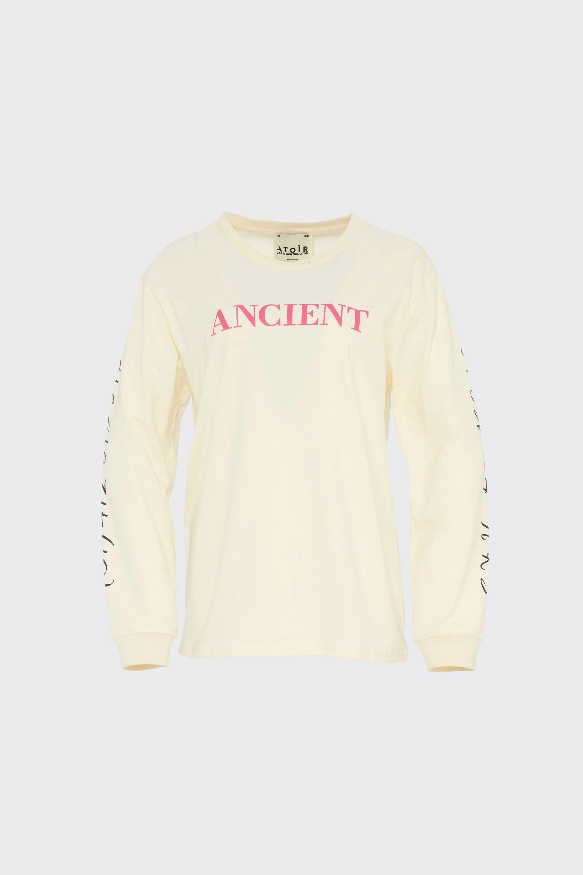 ATOIR X LARA 001 LONG SLEEVE T-SHIRT - VANILLA - Leela Rose Boutique