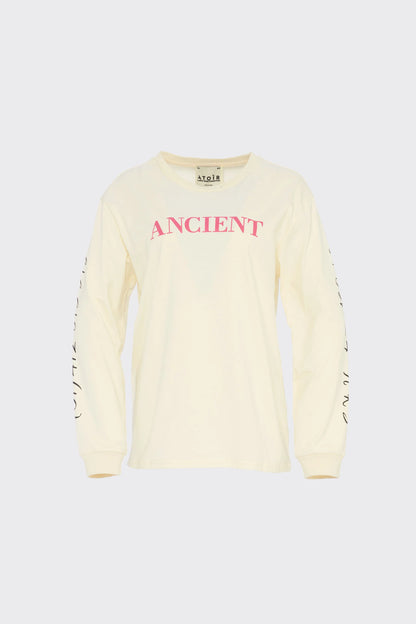 ATOIR X LARA 001 LONG SLEEVE T-SHIRT - VANILLA - Leela Rose Boutique