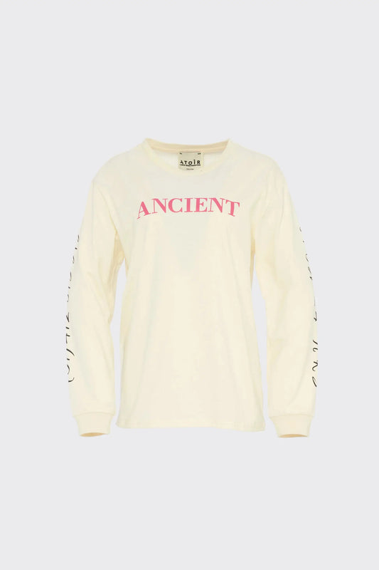 ATOIR X LARA 001 LONG SLEEVE T-SHIRT - VANILLA - Leela Rose Boutique