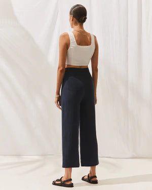 THE LIVIA TROUSERS - MIDNIGHT - Leela Rose Boutique