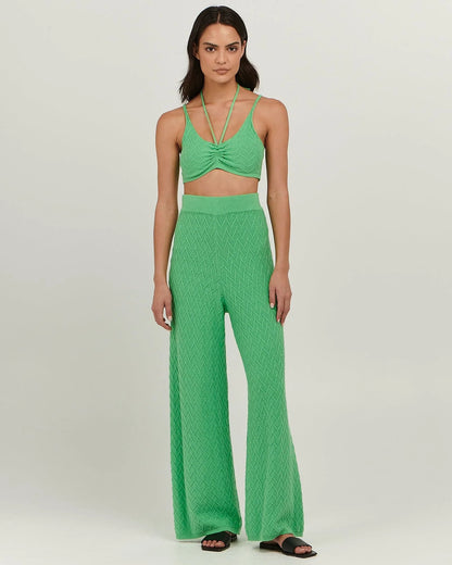 CAMILA PANT - GREEN - Leela Rose Boutique