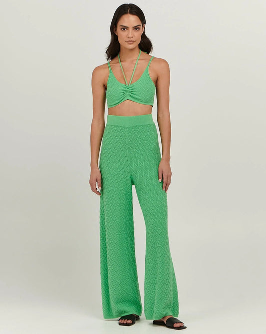 CAMILA PANT - GREEN - Leela Rose Boutique