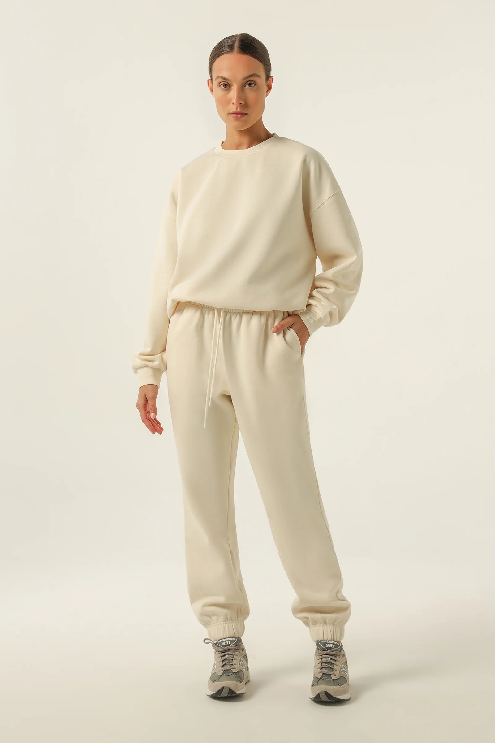 CARTER CURATED TRACKPANT - NUTMEG - Leela Rose Boutique