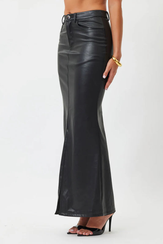 Joanne Maxi Skirt - Black Maxi Skirt BIANCA AND BRIDGETT