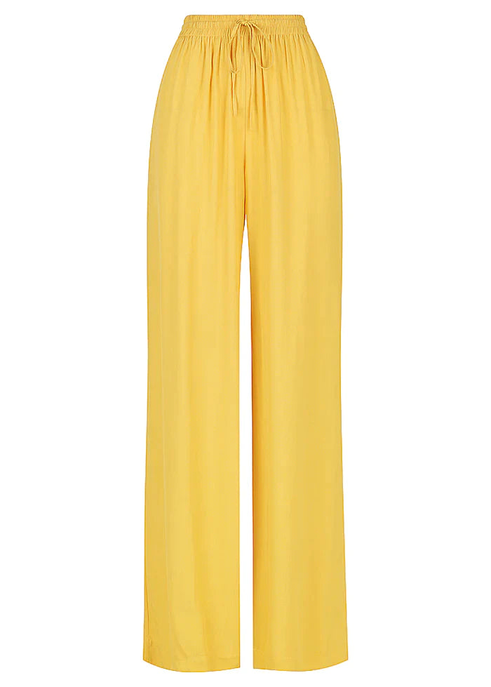 BRISK WIDE LEG PANT - GOLDEN STATE - Leela Rose Boutique