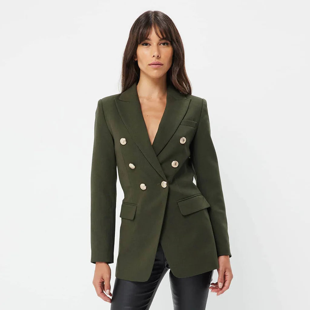 The Signature Blazer - Black & Khaki - Leela Rose Boutique