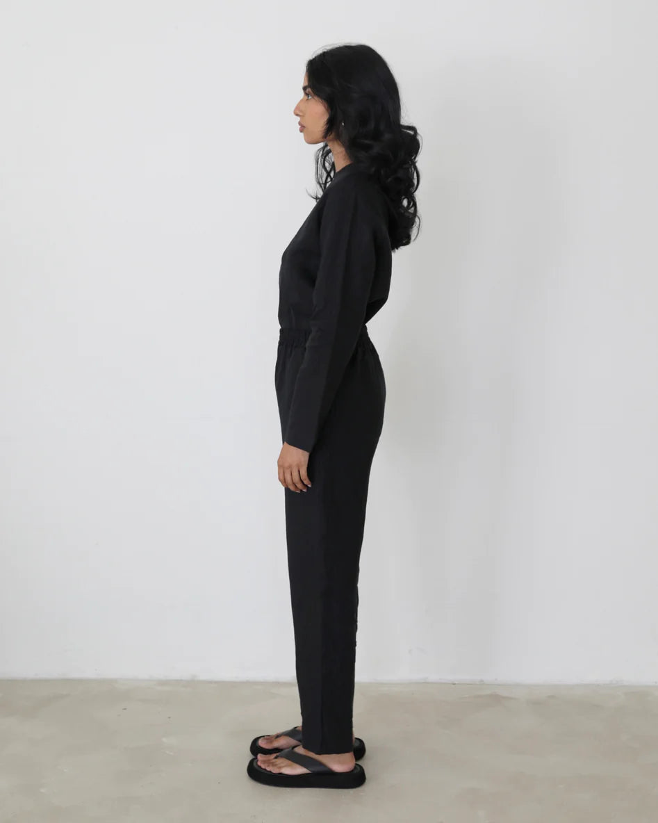 OFFSHORE PANT - BLACK - Leela Rose Boutique