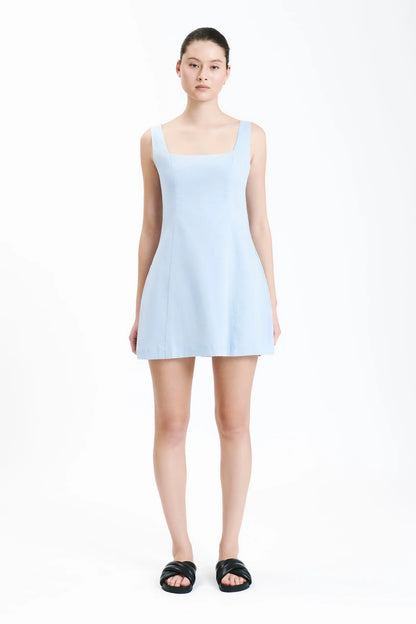 PHOENIX MINI DRESS - SKY - Leela Rose Boutique