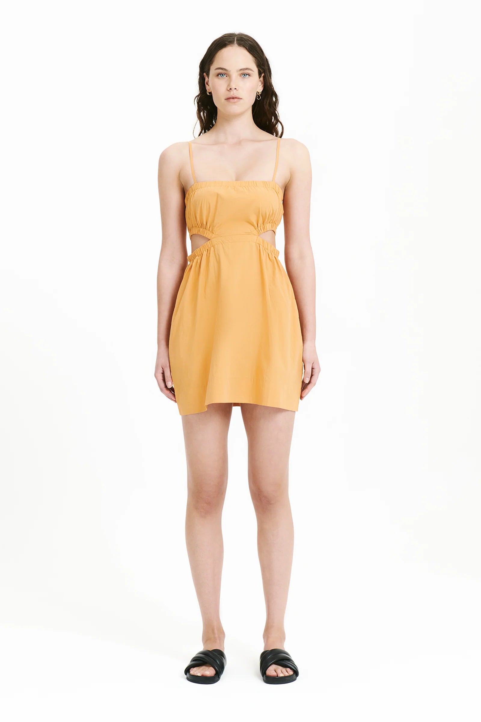 OASIS CUT OUT MINI DRESS - Leela Rose Boutique