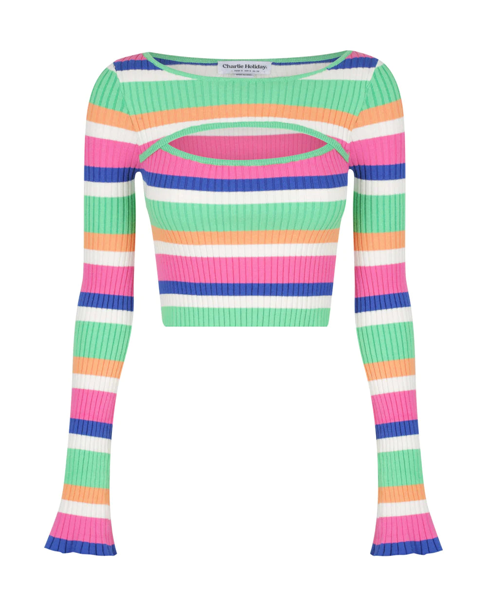 MARTINA TOP - MULTI STRIPE - Leela Rose Boutique