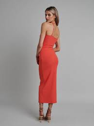 JASMINE MAXI - TANGERINE - Leela Rose Boutique