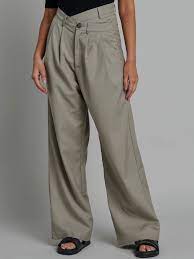 AUBREY PANT - PALE KHAKI - Leela Rose Boutique