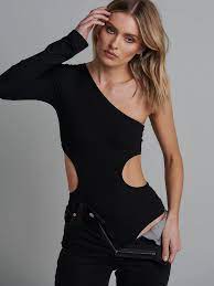 MARA BODYSUIT - BLACK - Leela Rose Boutique