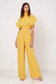 BRISK WIDE LEG PANT - GOLDEN STATE - Leela Rose Boutique