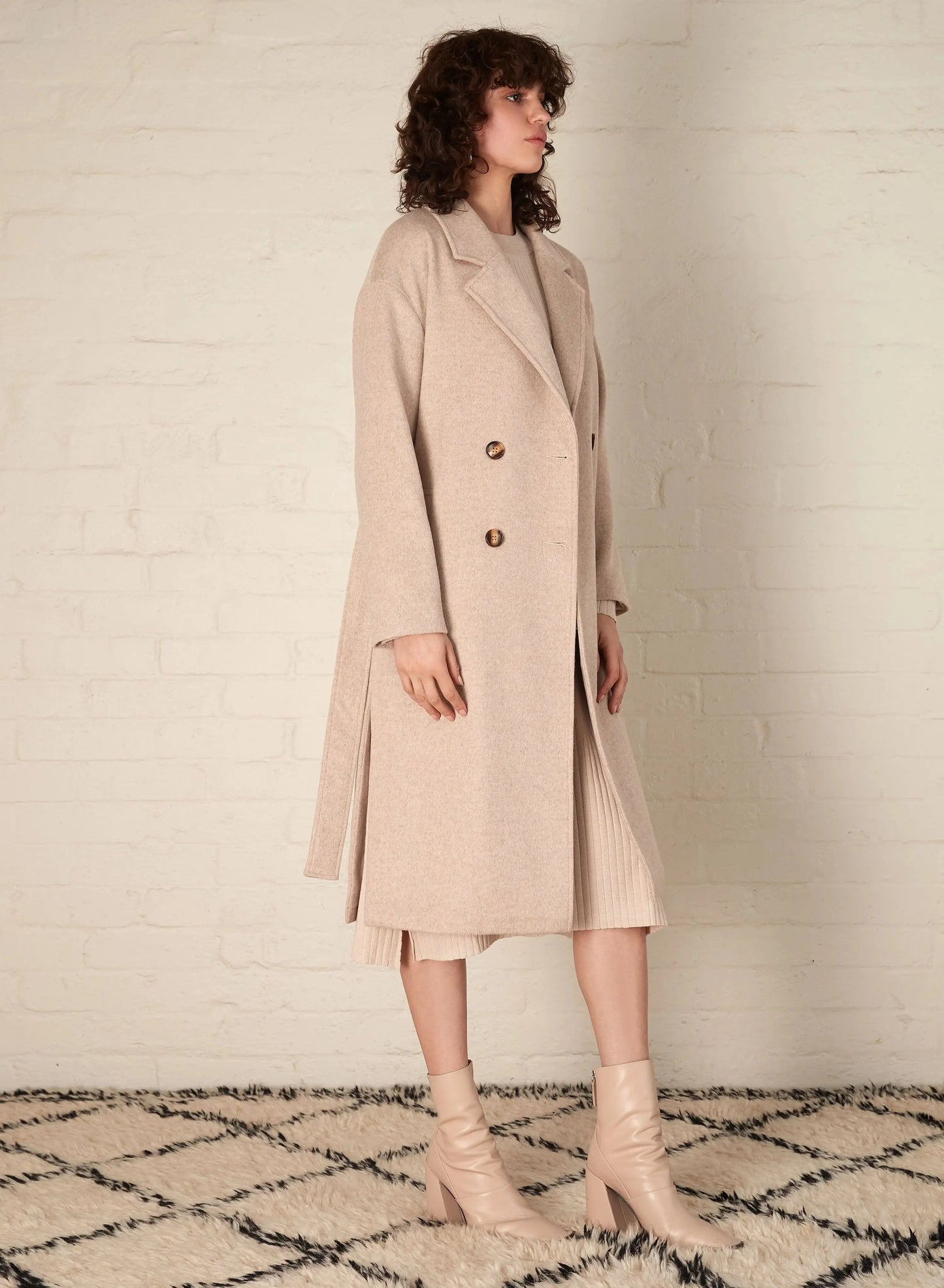 MAVERICK COAT - NATURAL - Leela Rose Boutique