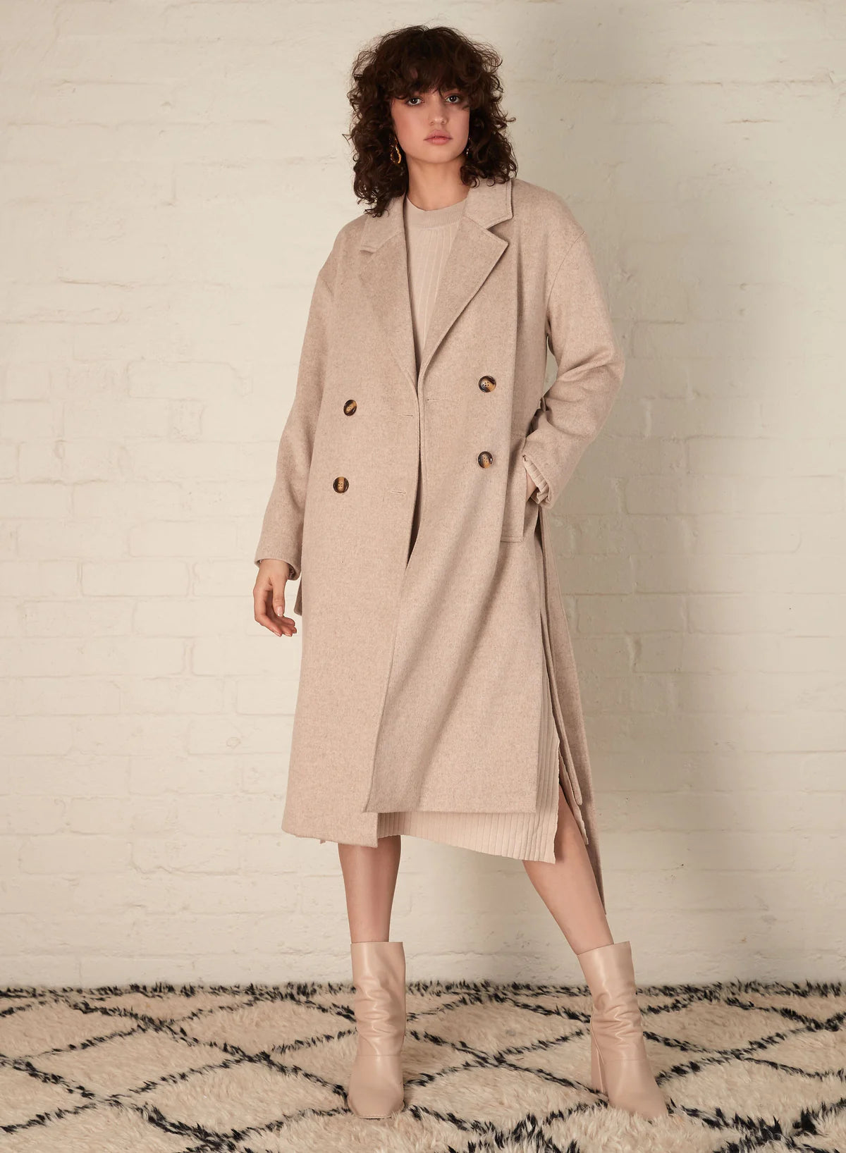 PARKER TRENCH COAT - Wheat - Leela Rose Boutique