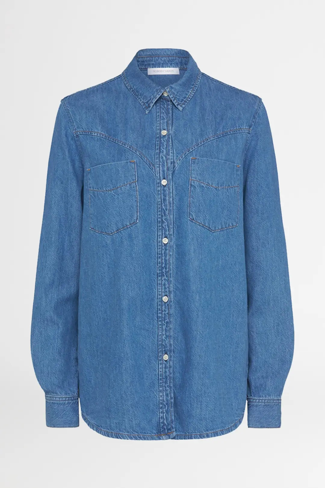 EVIE DENIM SHIRT - CLEMENCY - Leela Rose Boutique