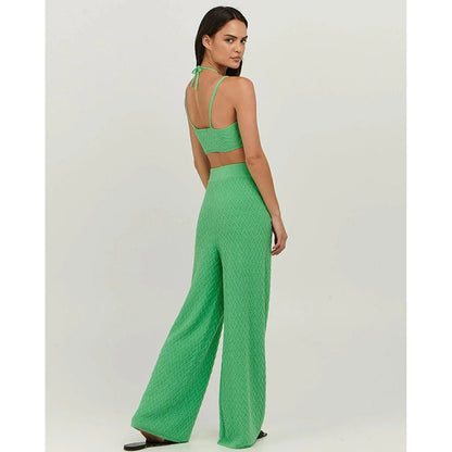 CAMILA PANT - GREEN - Leela Rose Boutique