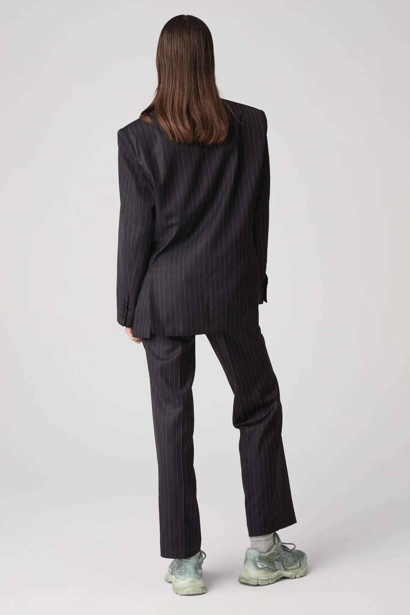 ATOIR X LARA 002 TROUSER - BLACK PINSTRIPE - Leela Rose Boutique