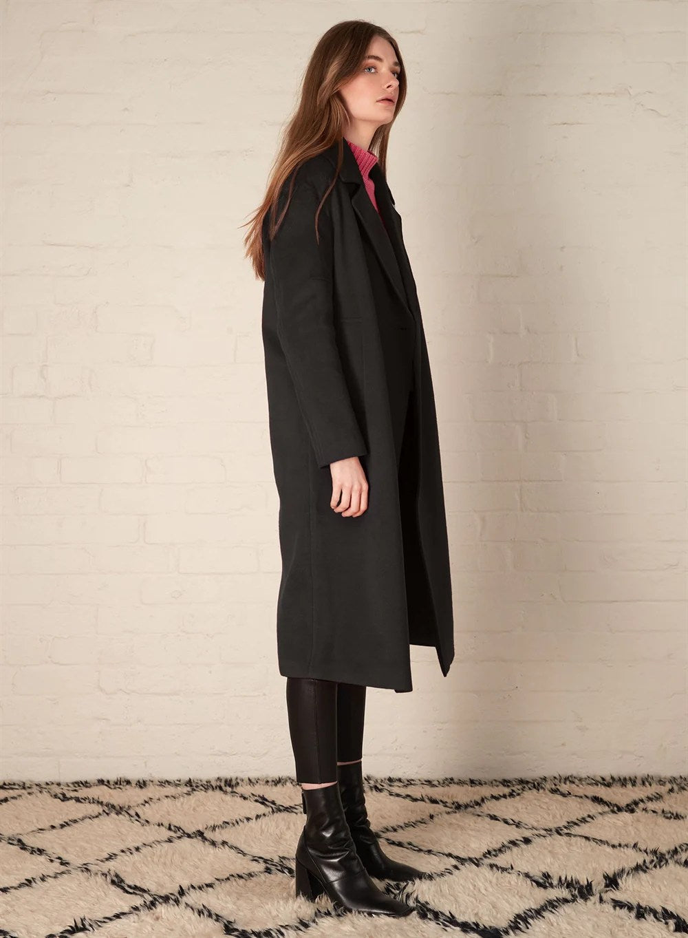 Poppy Coat - Black - Leela Rose Boutique