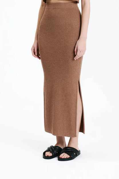 BINX SKIRT - FUDGE - Leela Rose Boutique